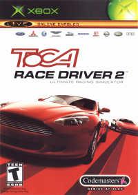 TOCA Race Driver 2 PAL Xbox PAL box art